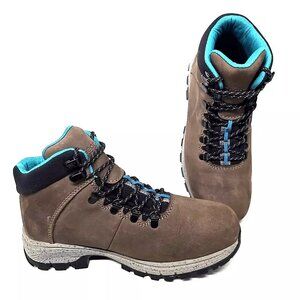 Georgia Boot Eagle Trail Waterproof Gray Hiker Boots Women's Size 9M